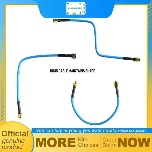 Alt view image 3 of 3 - RTL-SDR Blog SMA Male to SMA BNC Type N Type F UHF M+F RG402 20cm 10pc Pigtail Adapters Kit