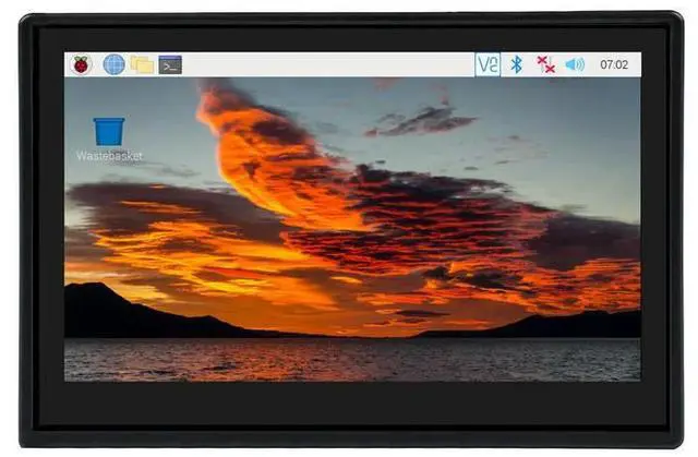Main image of 4.3inch Capacitive Touch Display for Raspberry Pi, with Protection Case, DSI Interface, 800×480