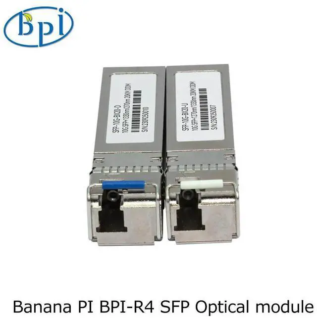 Alt view image 2 of 6 - Banana Pi BPI-R4 SFP 10G-BX20-U And SFP 10G-BX20-U 20KM Optical Module Applicable To BPI-R4