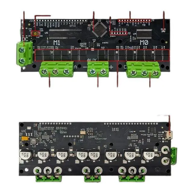 Alt view image 3 of 3 - STM32F4 Powered Dual For bldc Motor Controller 56V Input for Robotics Projects Supports TLE5012B AS5047 AMT10X Encoders