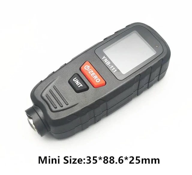 Alt view image 2 of 3 - Model 111 Handheld Paint Thickness Gauge for Automotive Bodywork l Fabrication and Treatment Process Monitoring