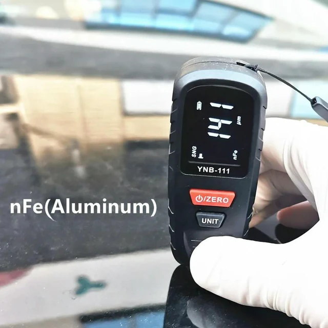 Alt view image 3 of 3 - Model 111 Handheld Paint Thickness Gauge for Automotive Bodywork l Fabrication and Treatment Process Monitoring