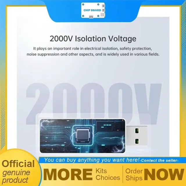 Main image of ALIENTHUB23 USB 2.0 High Speed Isolator 480Mbps Industrial Optocoupler Photoelectric Protection Module
