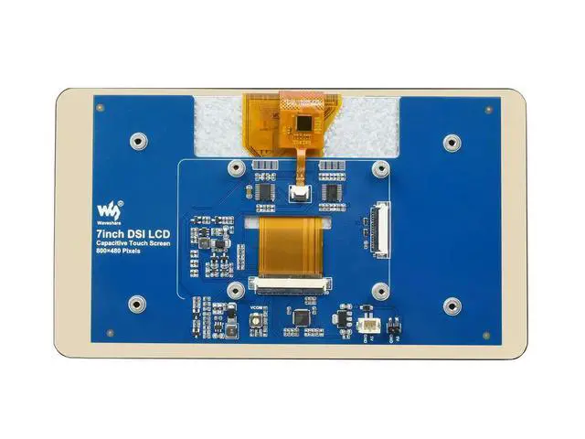 Alt view image 3 of 3 - 7inch Capacitive Touch Display for Raspberry Pi, DSI Interface, 800×480