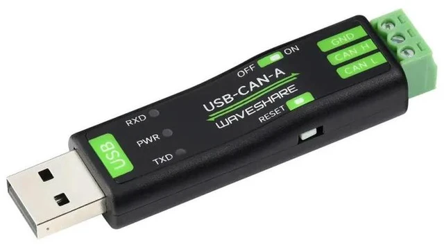 Alt view image 2 of 3 - USB to CAN Adapter Model A, STM32 Chip Solution, Multi-system Compatible, Multiple Working modes