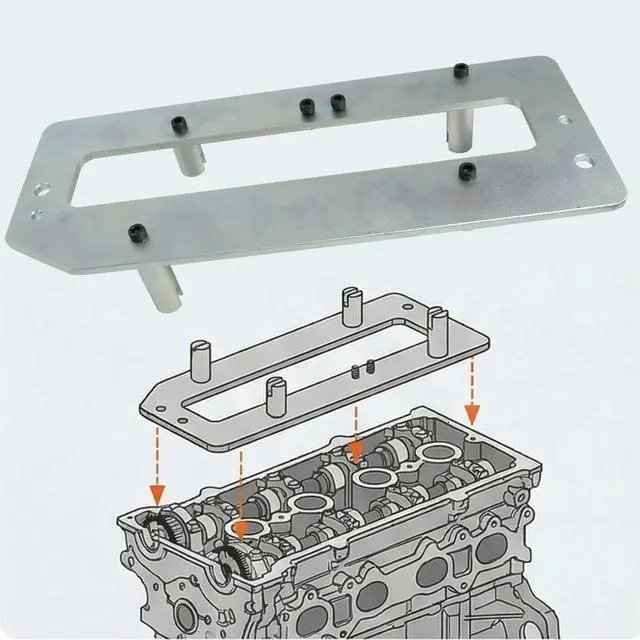 Alt view image 3 of 3 - DT 50944 Transmission Service Tool for Valve Body Alignment and Neutral Position Actuator Fork Engagement Accuracy