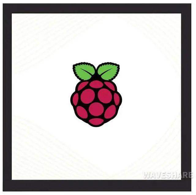 Main image of 4inch Square Capacitive Touch Screen LCD (C) for Raspberry Pi, 720×720, DPI, IPS, Toughened Glass Cover, Low Power