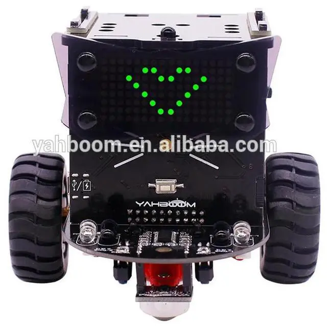Main image of Yahboom STEAM Graphical Programming 8 age Kids Omibox s Robot Car Kit With Scratch And s 2in1