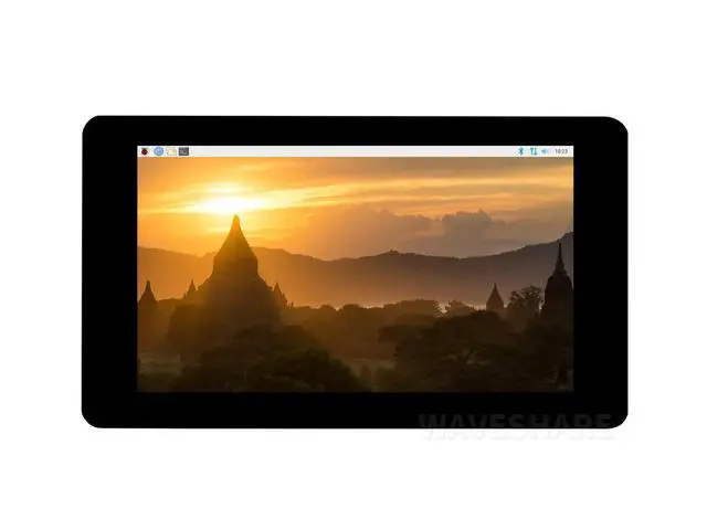 Alt view image 2 of 6 - 7inch Capacitive Touch IPS Display for Raspberry Pi, DSI Interface, 1024×600