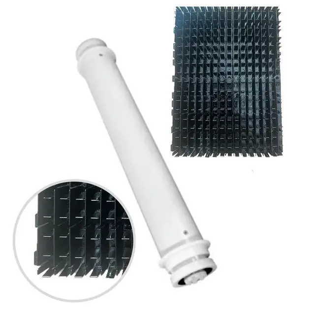 Alt view image 3 of 3 - Set of Roller Brush RCX26008 and Wheel Tube RCX26003 for Hayward forTIGERSHARK Robotic Cleaners RC9955gr RC9990gr