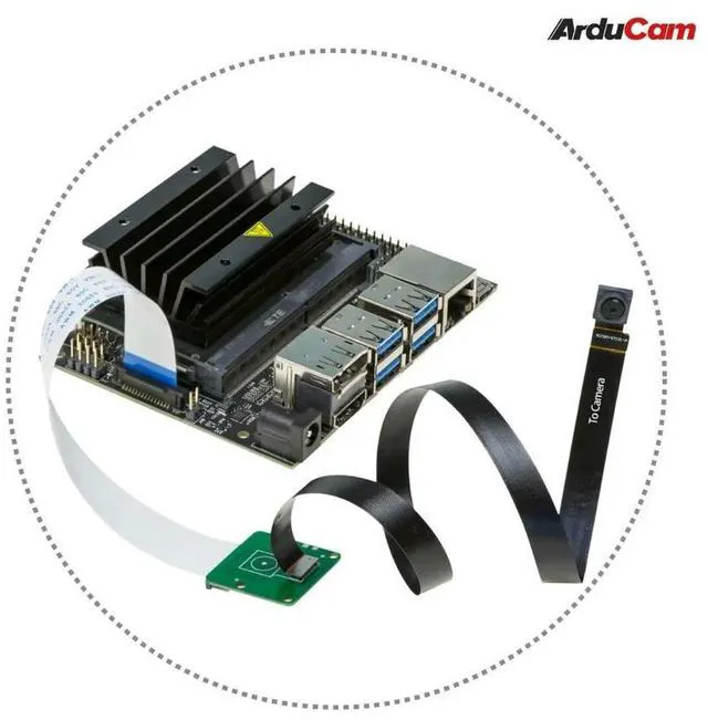 Main image of Arducam IMX219 8MP Spy Camera with 300mm Extension Cable for Jetson Nano and Compute Module