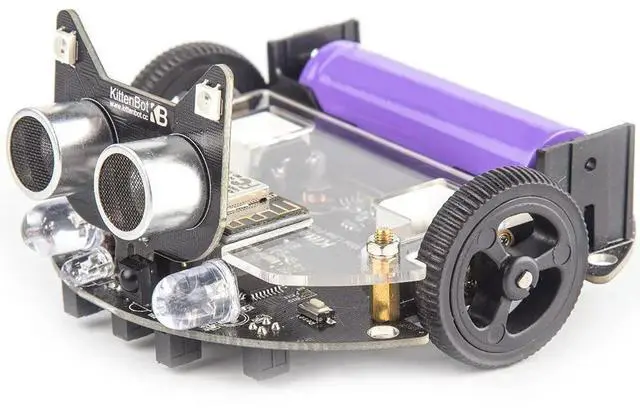 Main image of KittenBot Mini LFR Programmable Robot Kit - Scratch 3.0 - Support Python Program