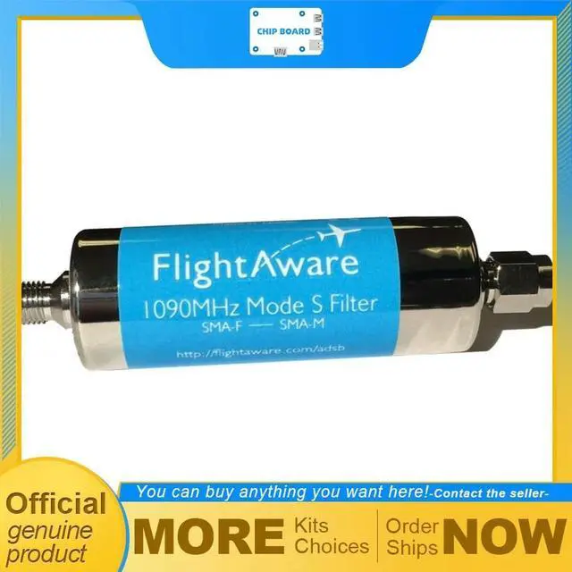 Main image of ADS-B 1090MHz Band-Pass SMA filter for software defined radio aviation signal reception
