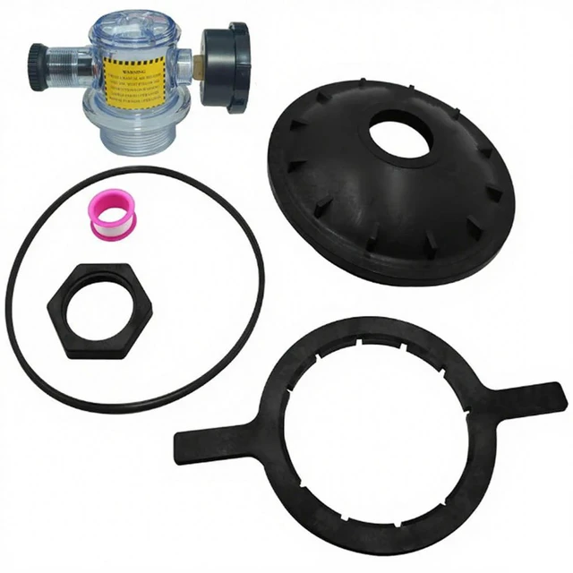 Main image of 154856 Black Buttress Thread Closure Replacement Kit For Triton Pool Spa Filter Pool Accessories Escalera Piscina