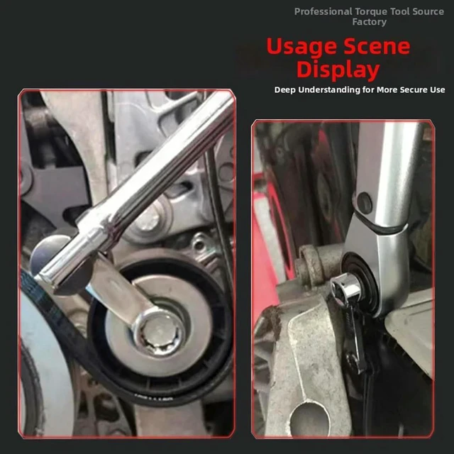 Main image of Socket Adapter Set Torque Extension Kit Garage Repairs 2-inch Extension SAE 5 16 To 7 8 Square Drive Center To Opening