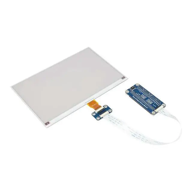 Alt view image 2 of 3 - 7.5inch E-Paper E-Ink Display Module (B) for Raspberry Pi Pico, 800×480, Red / Black / White, SPI
