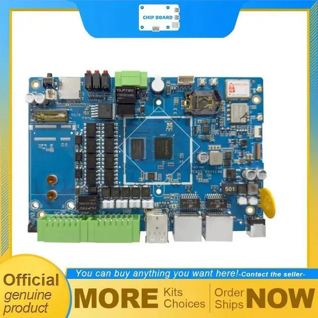 Main image of Beqi RK3506 industrial gateway board, Rockchip solution, HMI interface, XingShan network, Beidou positioning