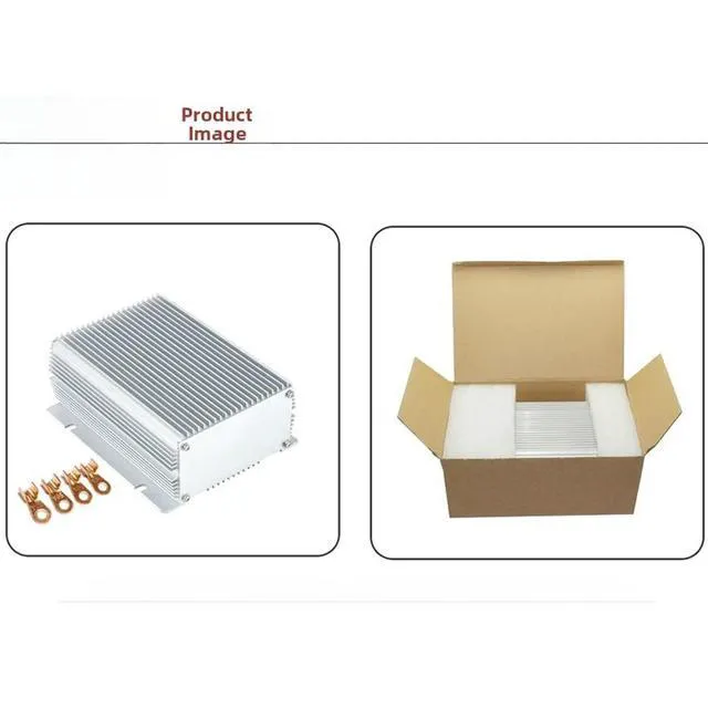 Alt view image 3 of 3 - 24V to 12V DC Step Down Converter 720W 60A Voltage Regulator IP67 Waterproof for Truck Bus Trailer Off Grid Systems