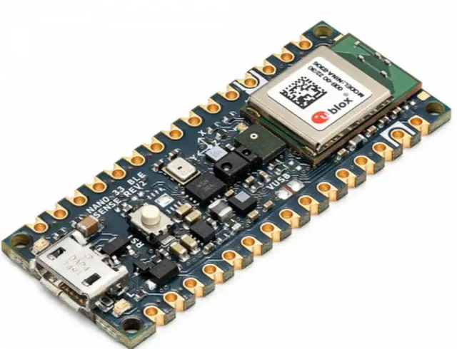 Alt view image 2 of 2 - CCZYF-Nano 33 BLE Sense Rev2 - nRF52840 processor, BLE, AI-enabled, multiple onabord sensors, finger-size, and Python