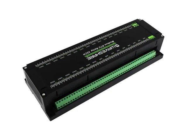 Alt view image 3 of 6 - Modbus RTU 32-Ch Relay Module, RS485 Interface, With Multiple Isolation Protection Circuits