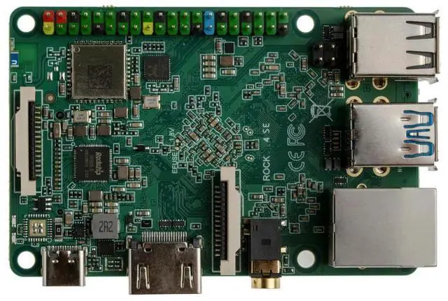 Main image of Radxa ROCK 4 SE: Raspberry Pi alternative arrives with M.2 M key connector