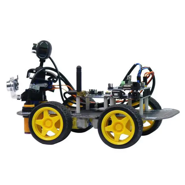 Alt view image 2 of 3 - XiaoR GeDS Robot Vehicle for R3 with Remote Control, HD Camera, FPV, and Robotics Learning Toy
