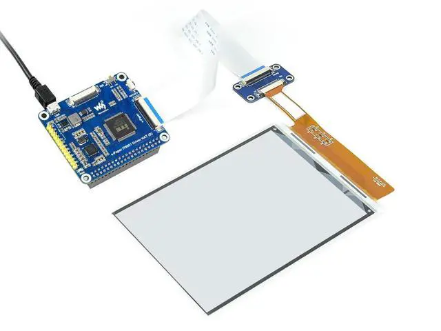 Alt view image 3 of 3 - 6inch E-Ink Display HAT For Raspberry Pi 1448×1072 High Definition Black/White 16 Gray Scale