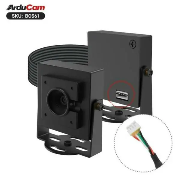 Alt view image 3 of 3 - 16MP AutoFocus USB2.0 UVC Camera, Full Sensor Coverage, Digital PTZ, Arducam ezBOX-Klarity