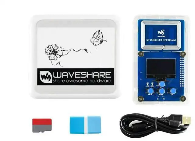 Main image of 4.2inch NFC-Powered e-Paper Evaluation Kit, Powering & Data Transfer