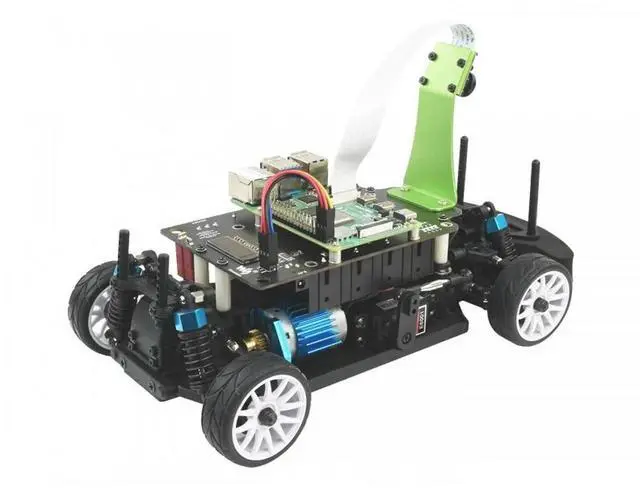 Alt view image 3 of 3 - PiRPro AI Kit/Acce , High Speed AI Racing Robot Powered by Raspberry Pi 4, Supports DonkeyCar Project, Pro Version