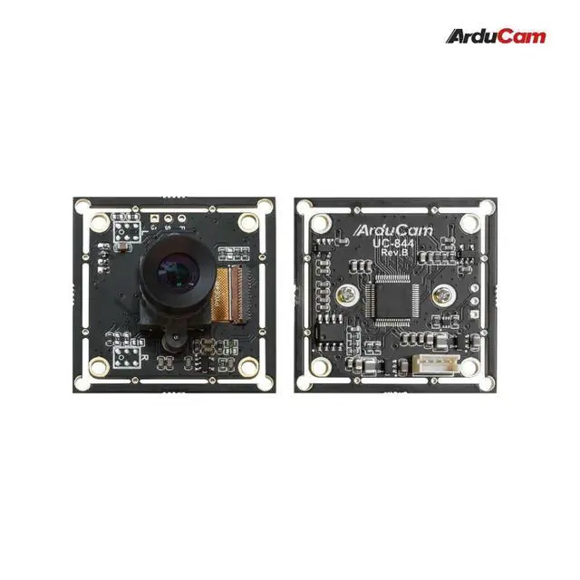 Alt view image 3 of 3 - Arducam 2MP OV2311 Global Shutter Monochrome USB Camera Board With Low Distortion M12 Lens Without Microphones