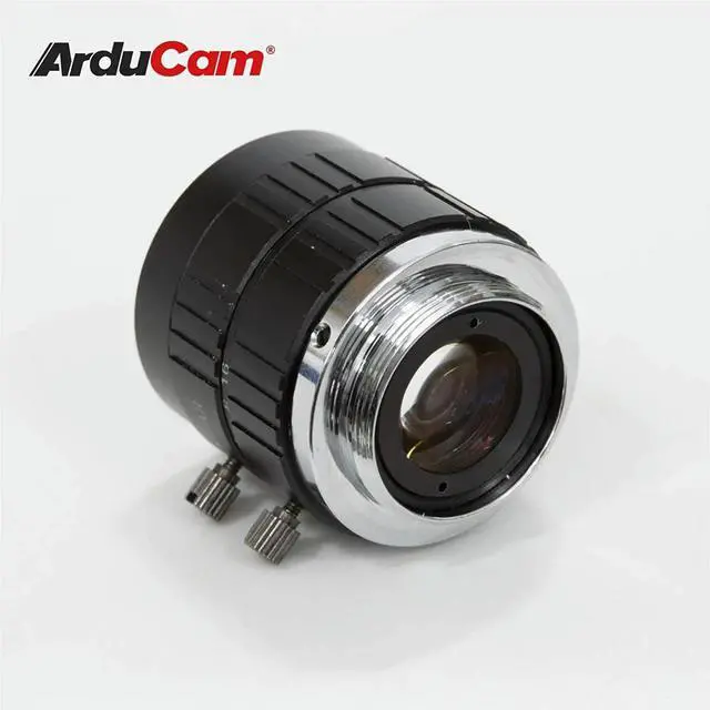Alt view image 3 of 3 - Arducam C-Mount Lens for Raspberry Pi Camera, 35mm Focal Length with Manual Focus and Adjustable Aperture
