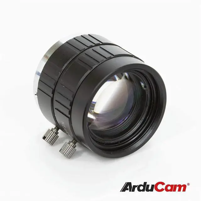 Alt view image 2 of 3 - Arducam C-Mount Lens for Raspberry Pi Camera, 35mm Focal Length with Manual Focus and Adjustable Aperture
