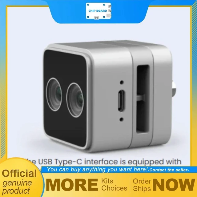 Main image of ORBBEC Gemini 305 / 305g compact stereo-vision depth camera for close-range robotic wrist installation