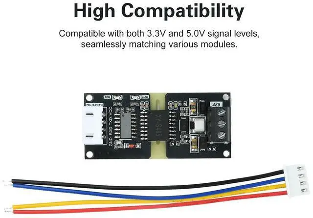 Main image of DC 3-5V TTL to RS485 Converter Automatic Control Converter Module 110-256000bps For