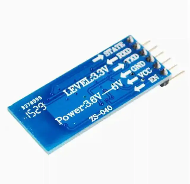 Main image of AT-09 Bluetooth 4.0BLE module serial port outlet CC2541 compatible HM-10 module connected to microcontroller