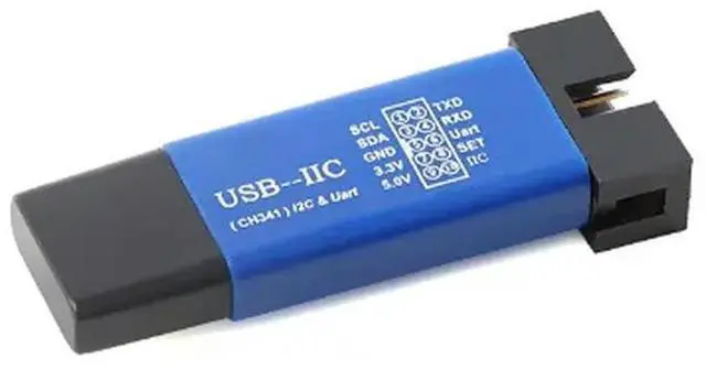 Main image of CH341T 2-in-1 module USB to I2C IIC UART USB to serial port TTL serial port downloader