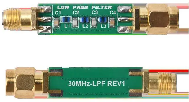 Main image of Mini 30MHz LPF Filter Module Improve Signal Clarity for Shortwave Medium Wave Receiver Radio Radar Industrial Monitorin
