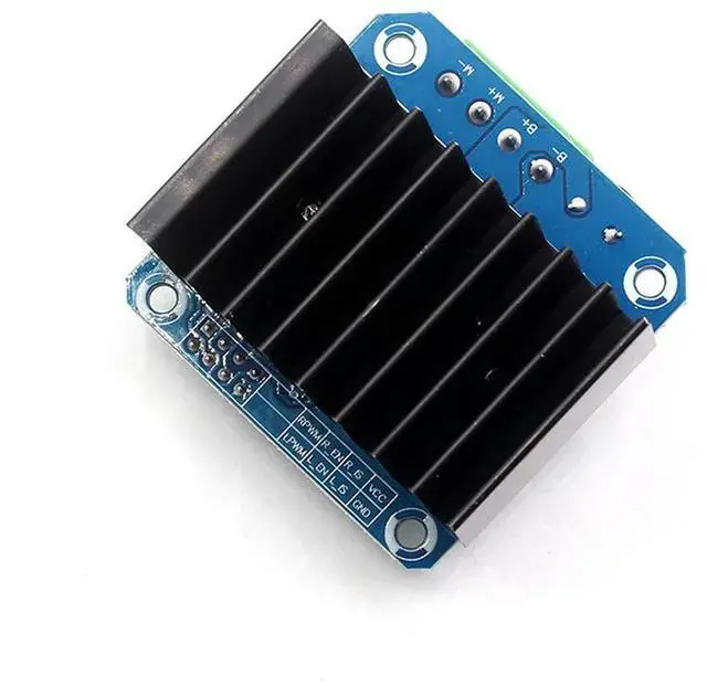 Alt view image 2 of 2 - BTS7960 high-power ligent vehicle motor drive board module 43A current limiting control semiconductor refrigeration drive