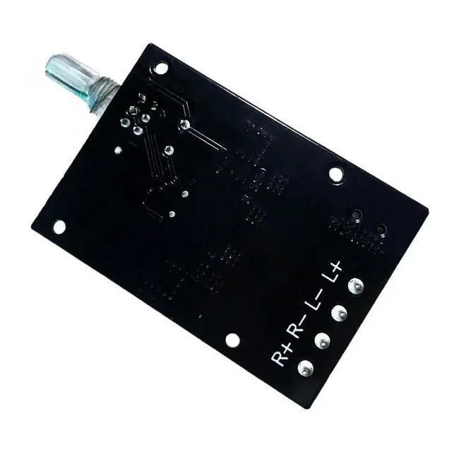 Alt view image 2 of 2 - Mini version 20W30W40W50WX2 Bluetooth 5.0 digital amplifier board knob with volume adjustment and switch module