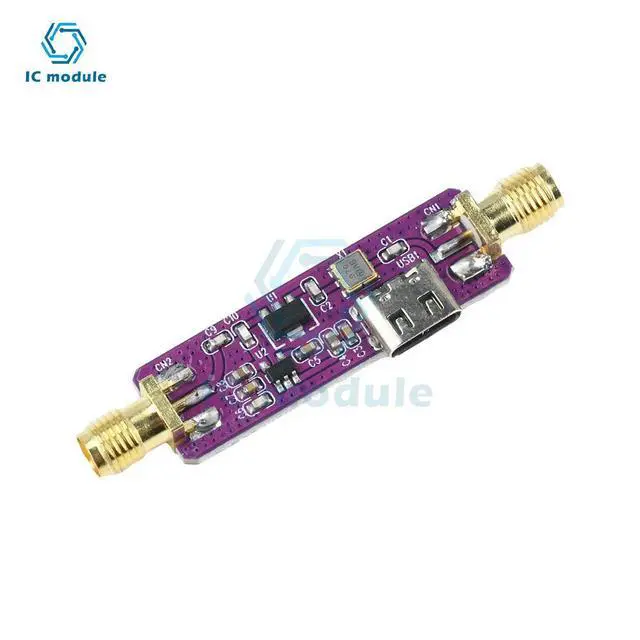 Alt view image 2 of 6 - 1090MHz ADS-B Active SAW Filter and LNA Low Noise Amplifier Module DC 5V Type C Interface TA1090EC+TQP3M900