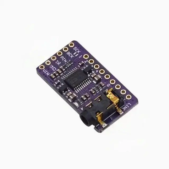 Alt view image 2 of 6 - PCM5102 Audio Stereo Digital to Analog Converter DAC Decoding Board I2S IIS Single Chip Audio Module