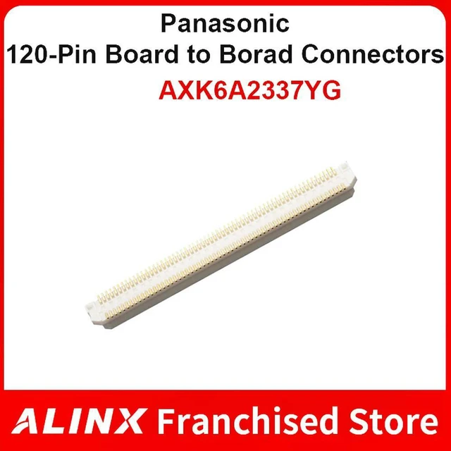 Alt view image 4 of 6 - ALINX AXK6A2337YG: 120-pin industrial grade board to board connnectors 0.5mm Spacing