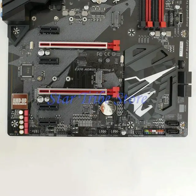 Alt view image 4 of 6 - GA Z370 Gaming 3 LGA1151 DDR4 64GB PCI-E 3.0 ATX Desktop Motherboard
