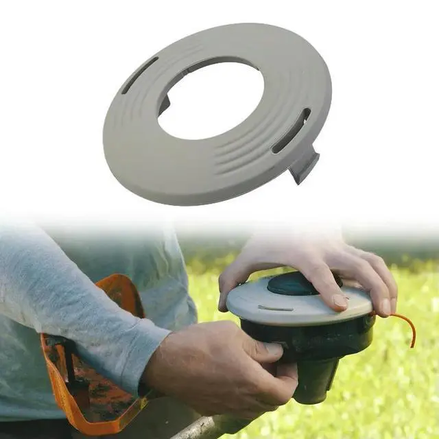 Alt view image 5 of 6 - Practical Useful Trimmer Head Cap Trimmer Head Cover Reliable 4003 713 9701 Accessories Professional Replacement