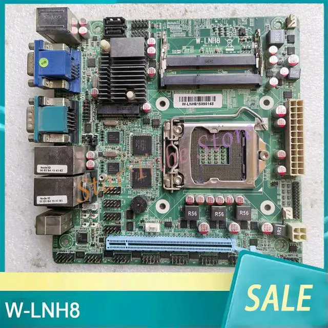 Alt view image 4 of 6 - Industrial Control Computer Motherboard W-LNH8 17×17 ATX Motherboard H81 1150