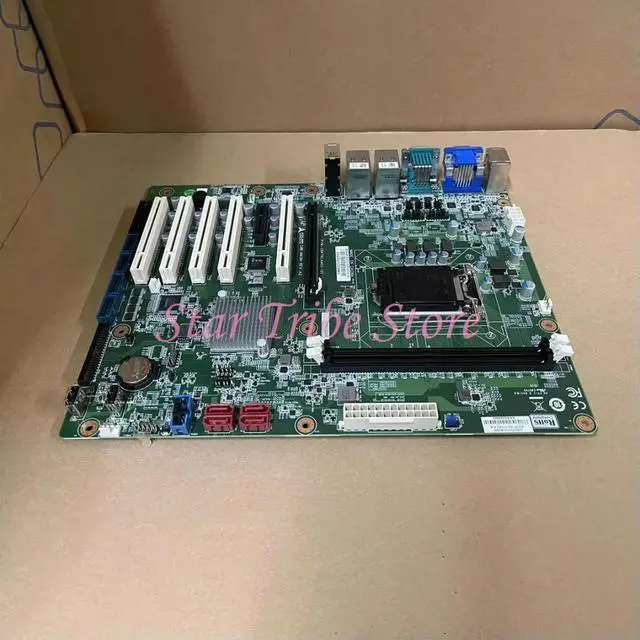 Alt view image 4 of 6 - IMB-M43H DDR4 ATX Dual-Channel 32GB 5×PCI Industrial Motherboard