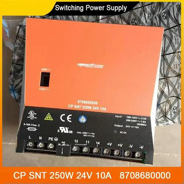 Alt view image 4 of 6 - CP SNT 250W 24V 10A 8708680000 Switching Power Supply
