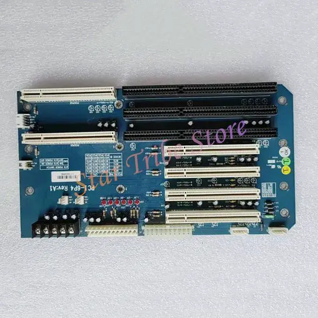 Alt view image 6 of 6 - PCI-6P4 Rev: A1 Industrial Computer Motherboard
