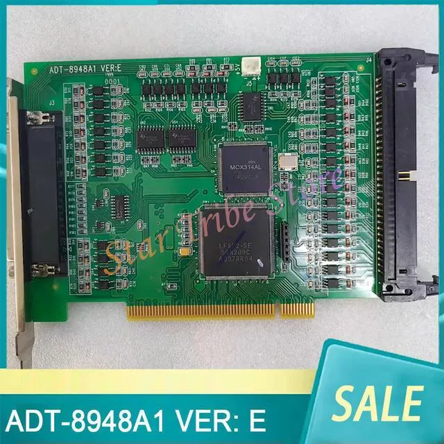 Alt view image 4 of 6 - Bus High Performance Four Axis Servo/Stepper Control Card ADT-8948A1 VER: E